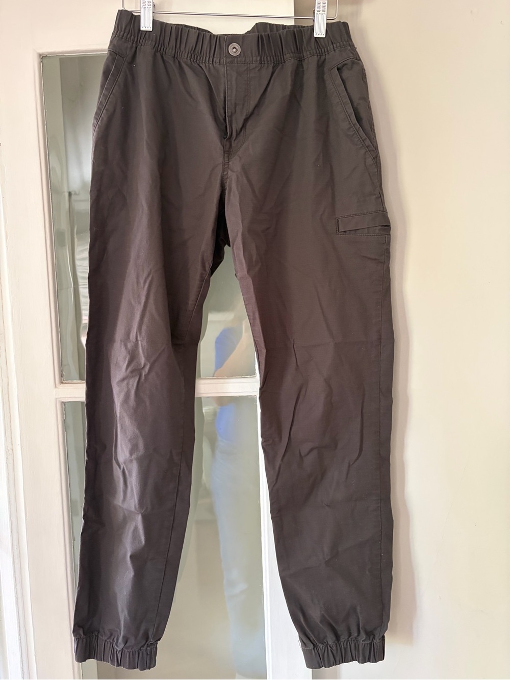 Prana Men's Black Elastic Waist Cargo Pants